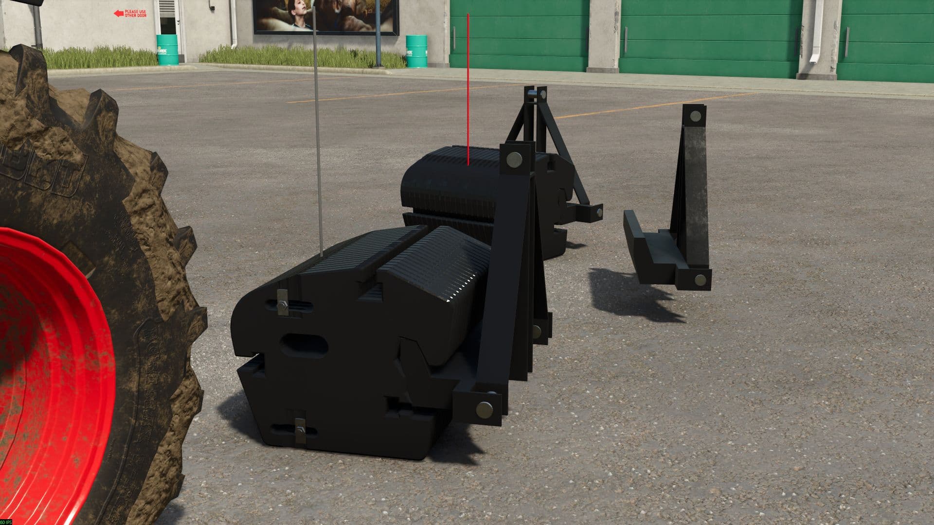 New Holland weight 900 kg