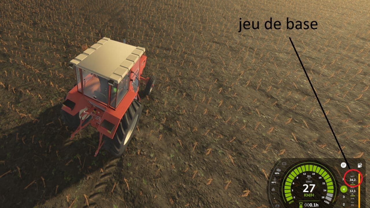Realistic fuel consumption