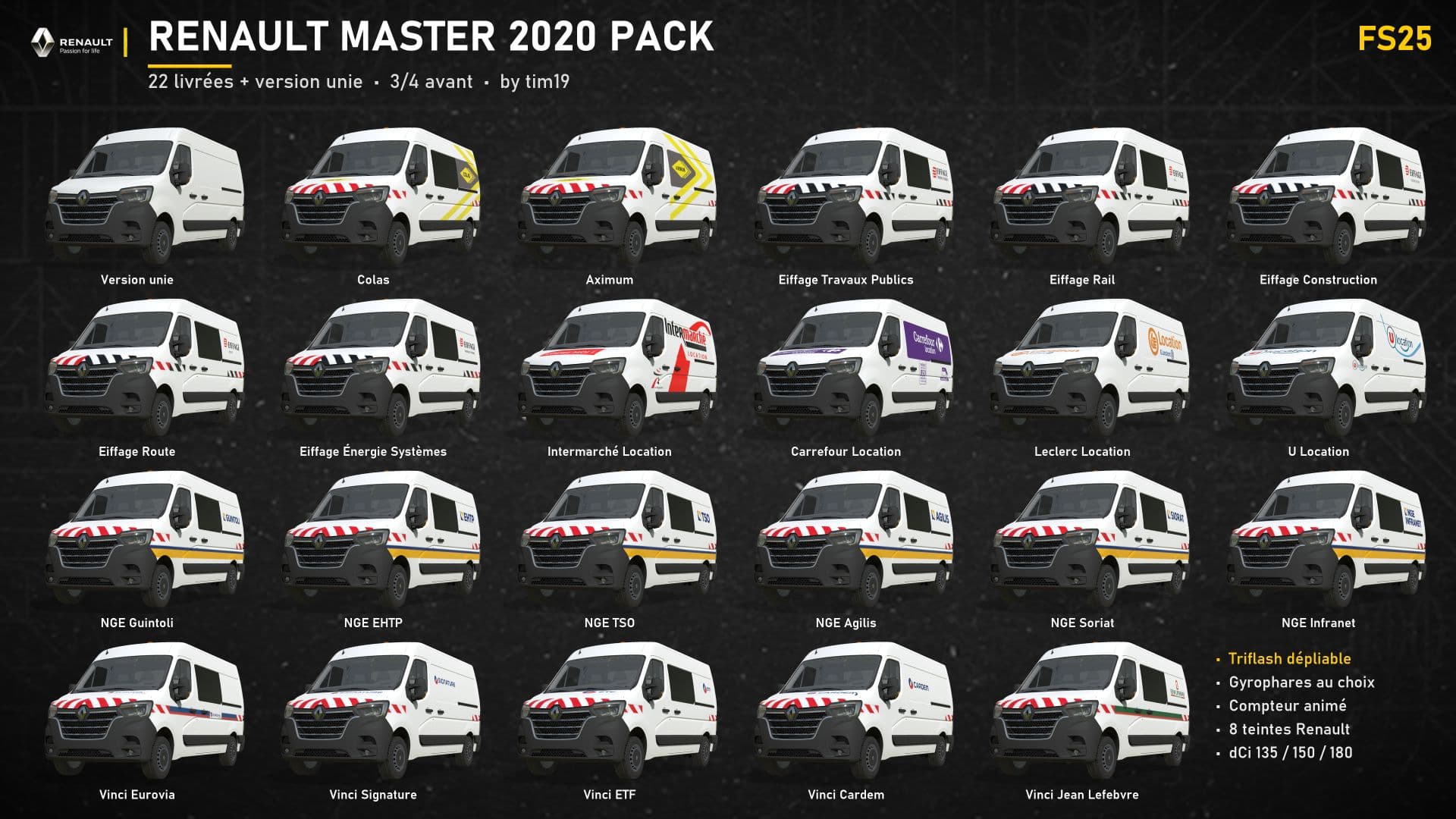 Renault Master 2020 Pack