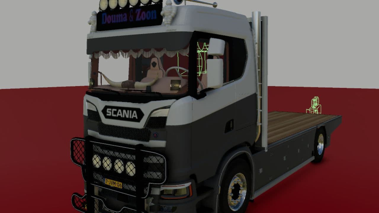 Scania S620 Flatbed 2