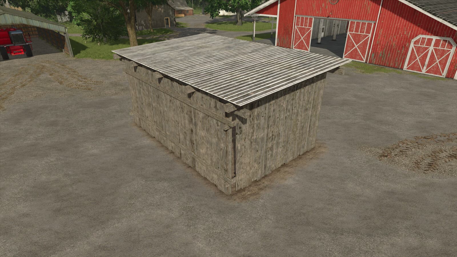 Small Old Wooden Shed 3