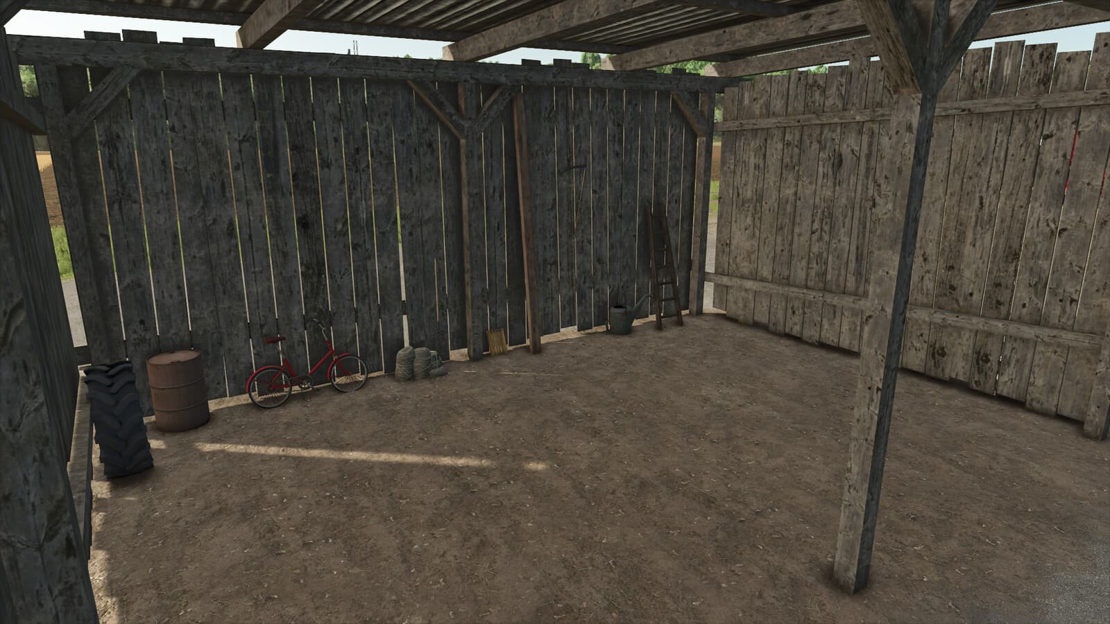 Small Old Wooden Shed 2