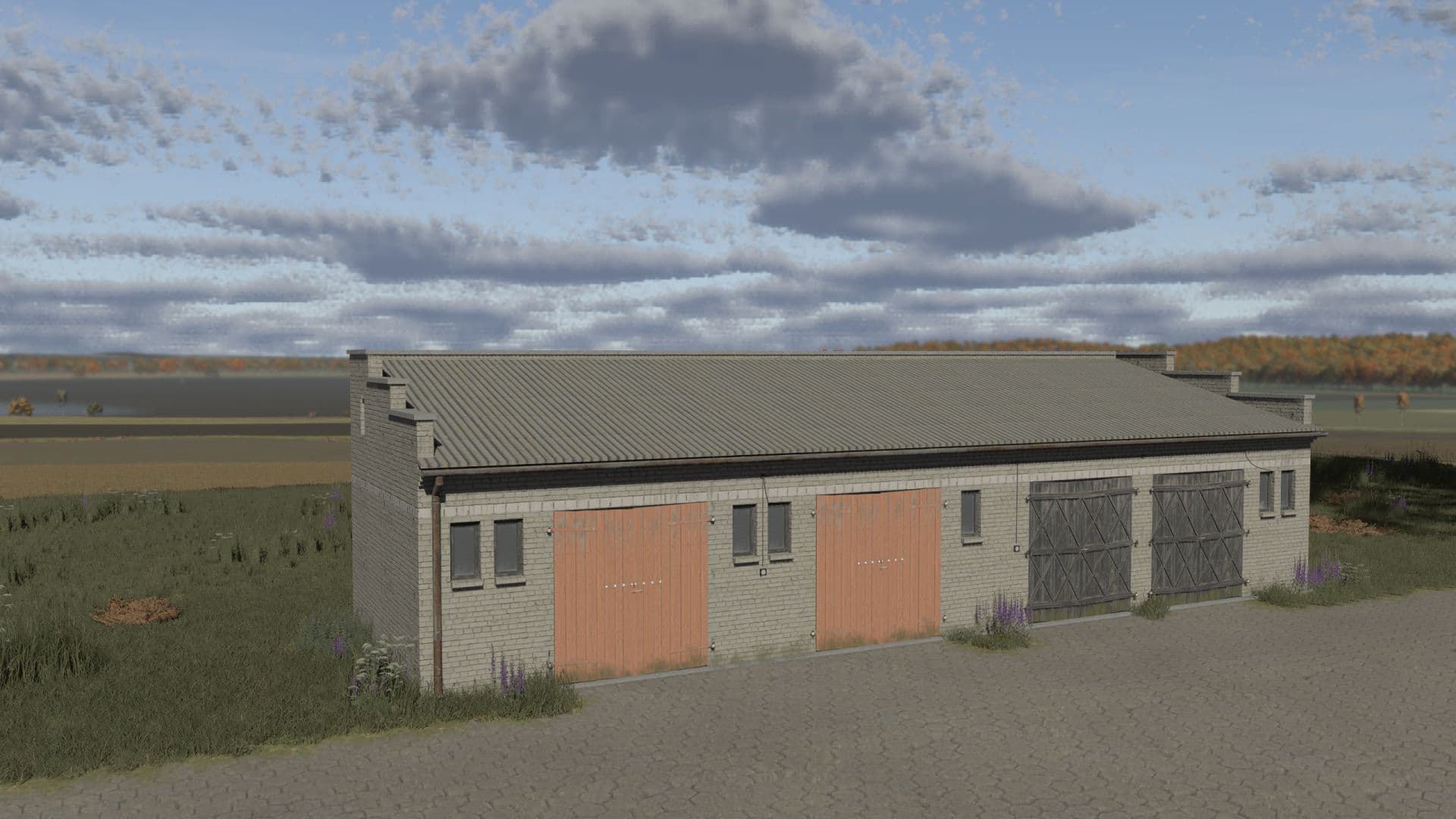 Small brick garage 2