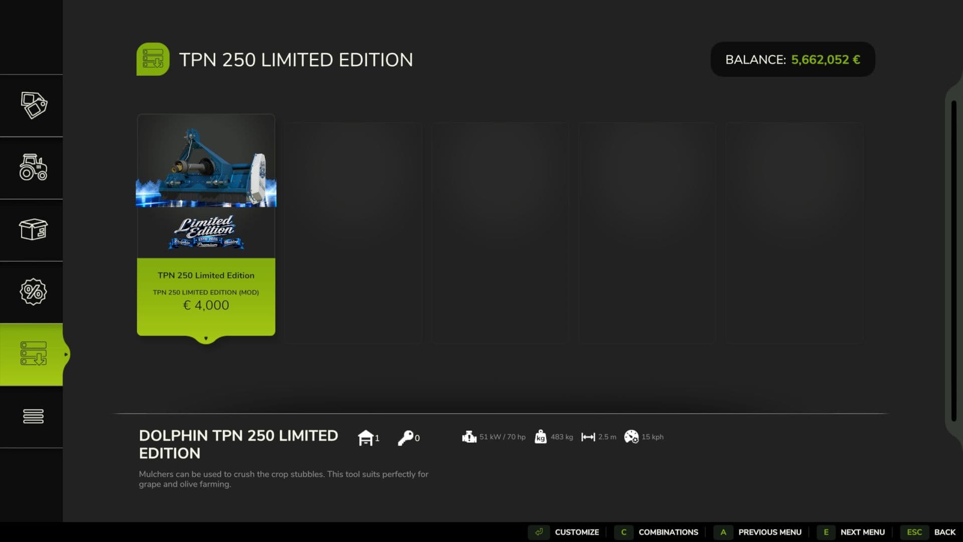 TPN 250 Limited Edition 2