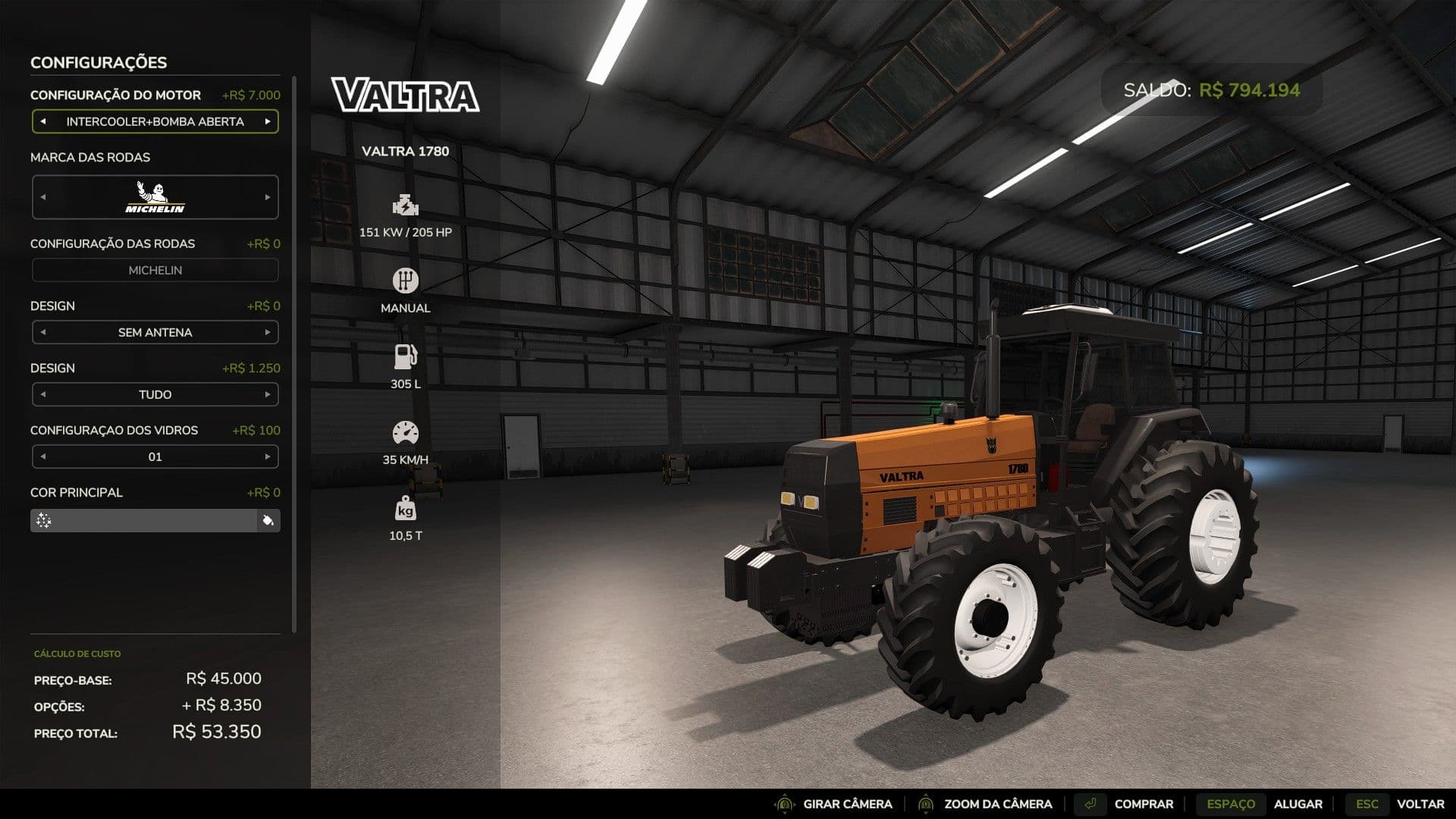 Valtra 1780 4