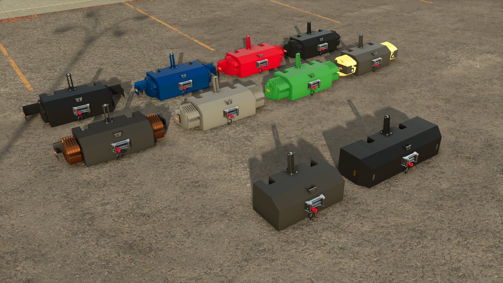 Weight With Winch 6