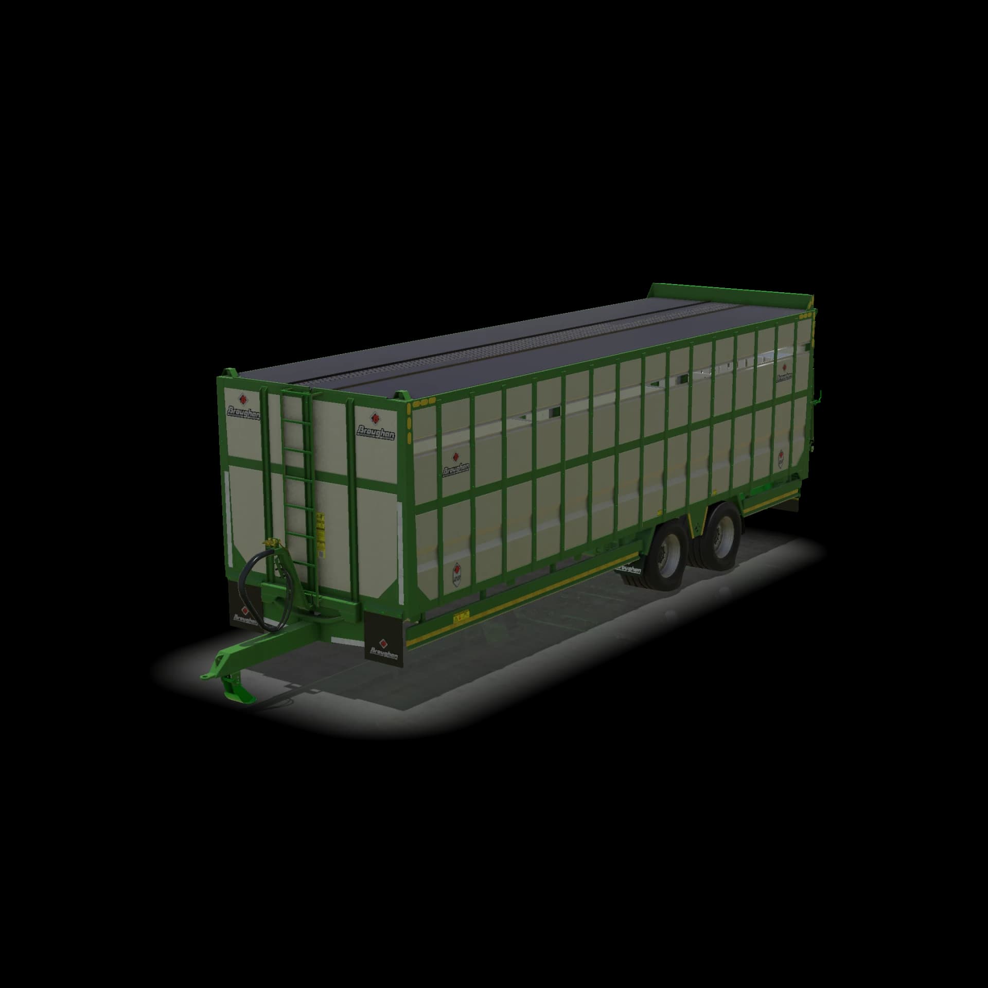 Broughan 28ft Livestock Trailer