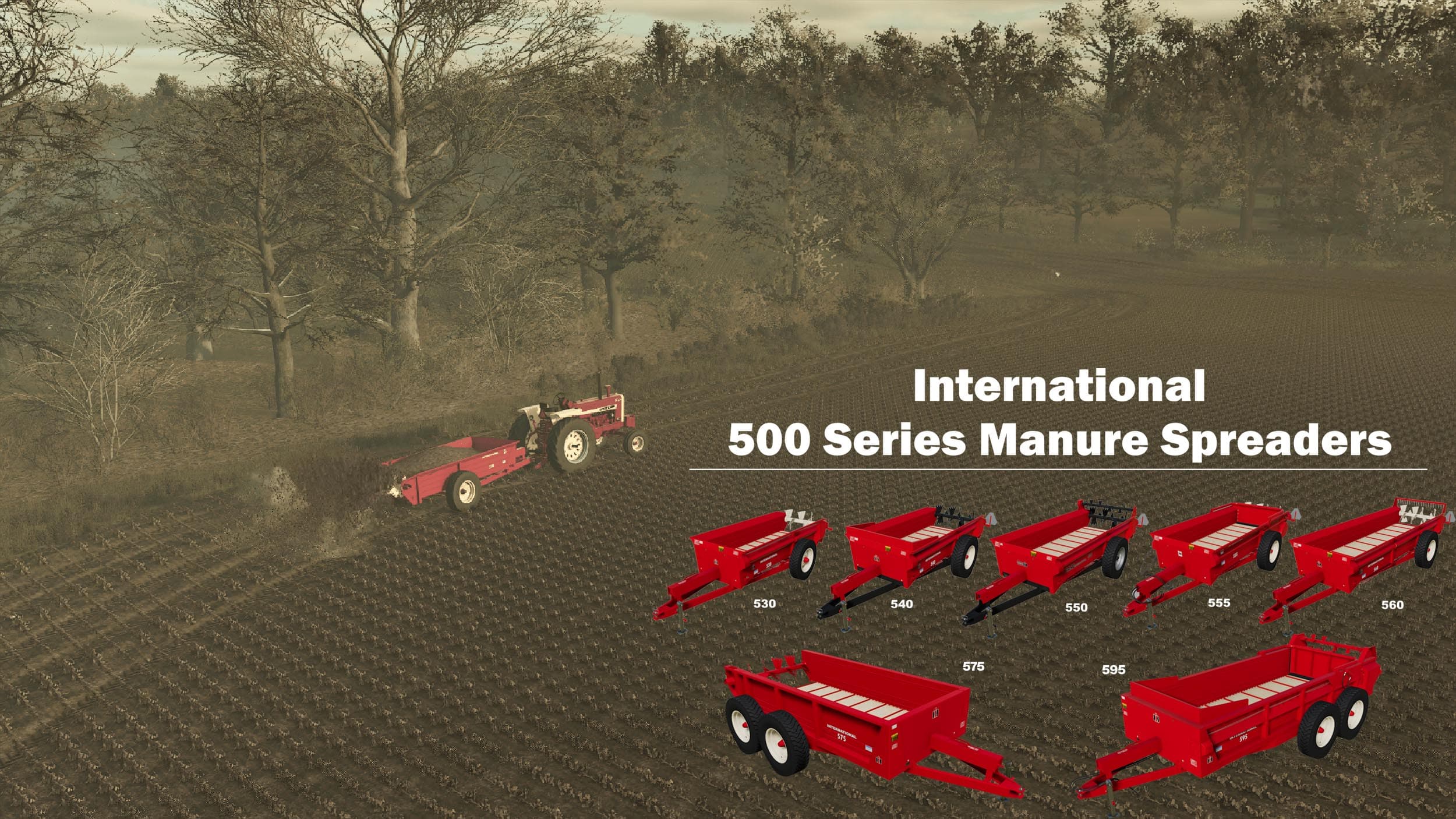 International 500 Series Manure Spreader