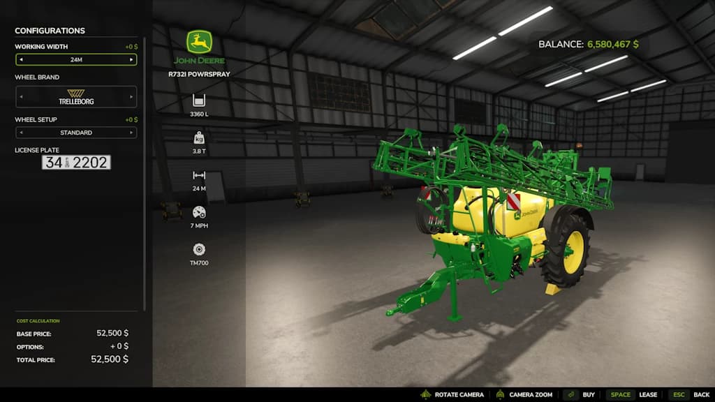 John Deere Precision Farming Sprayers