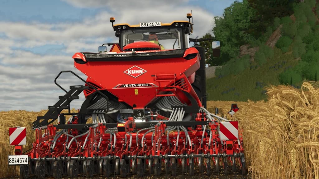 Kuhn HR 4040 + VENTA 4030 Rust Edition