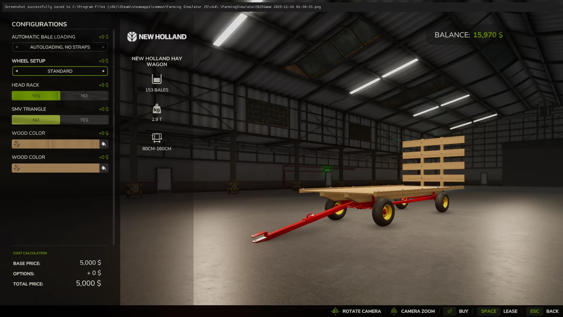 New Holland Hay Wagon
