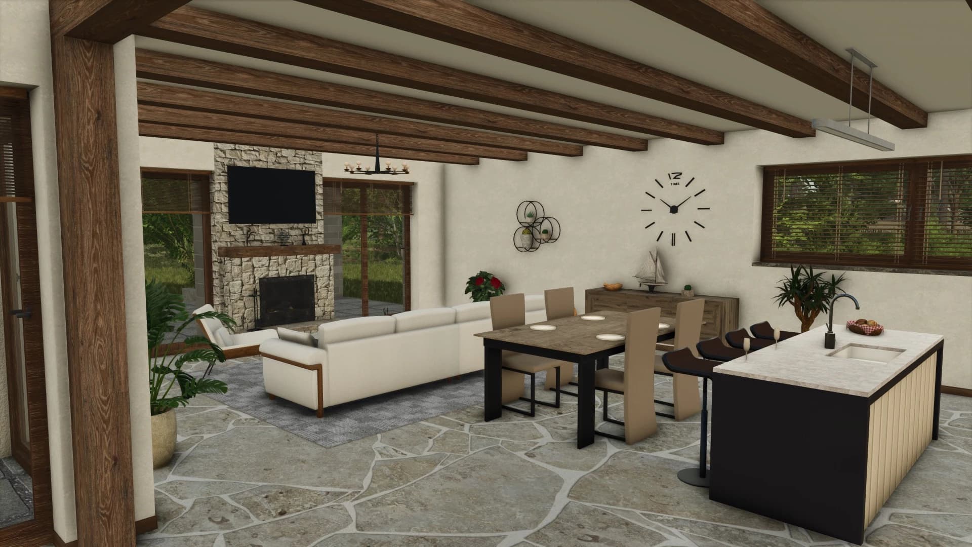 Single-Story House