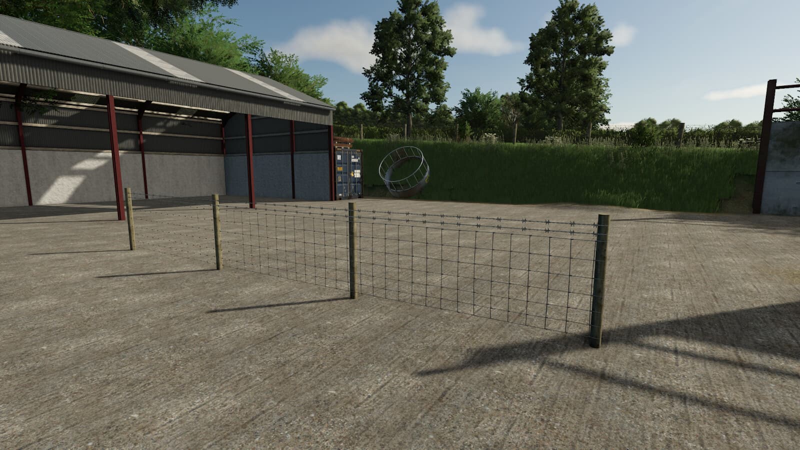 UK Stock Fence