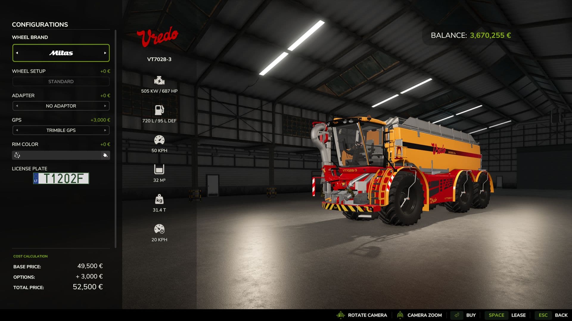 Vredo VT 7028-3