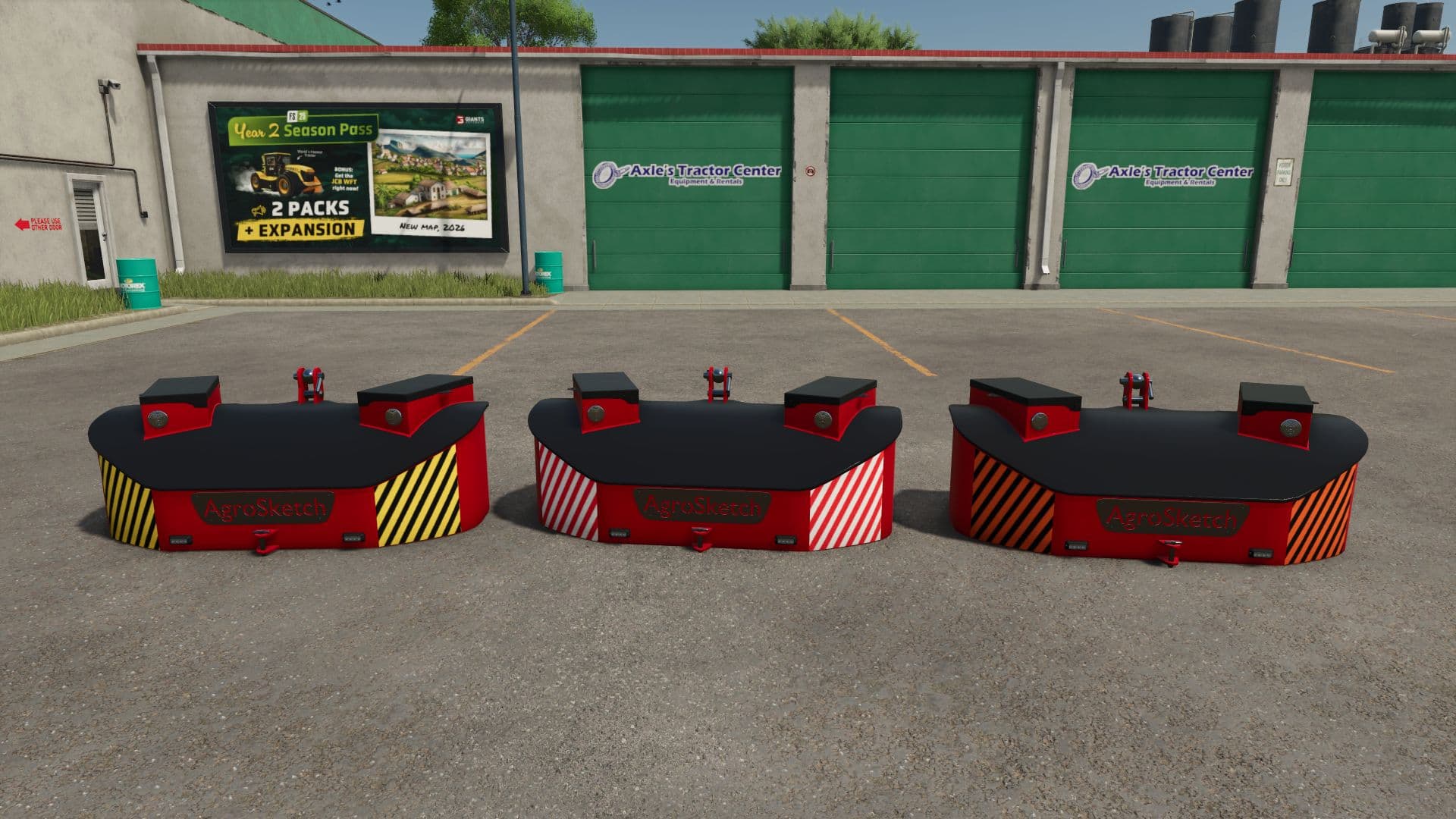 AgroSketch weight pack
