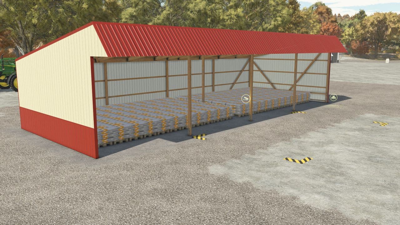 Metal Open Shed