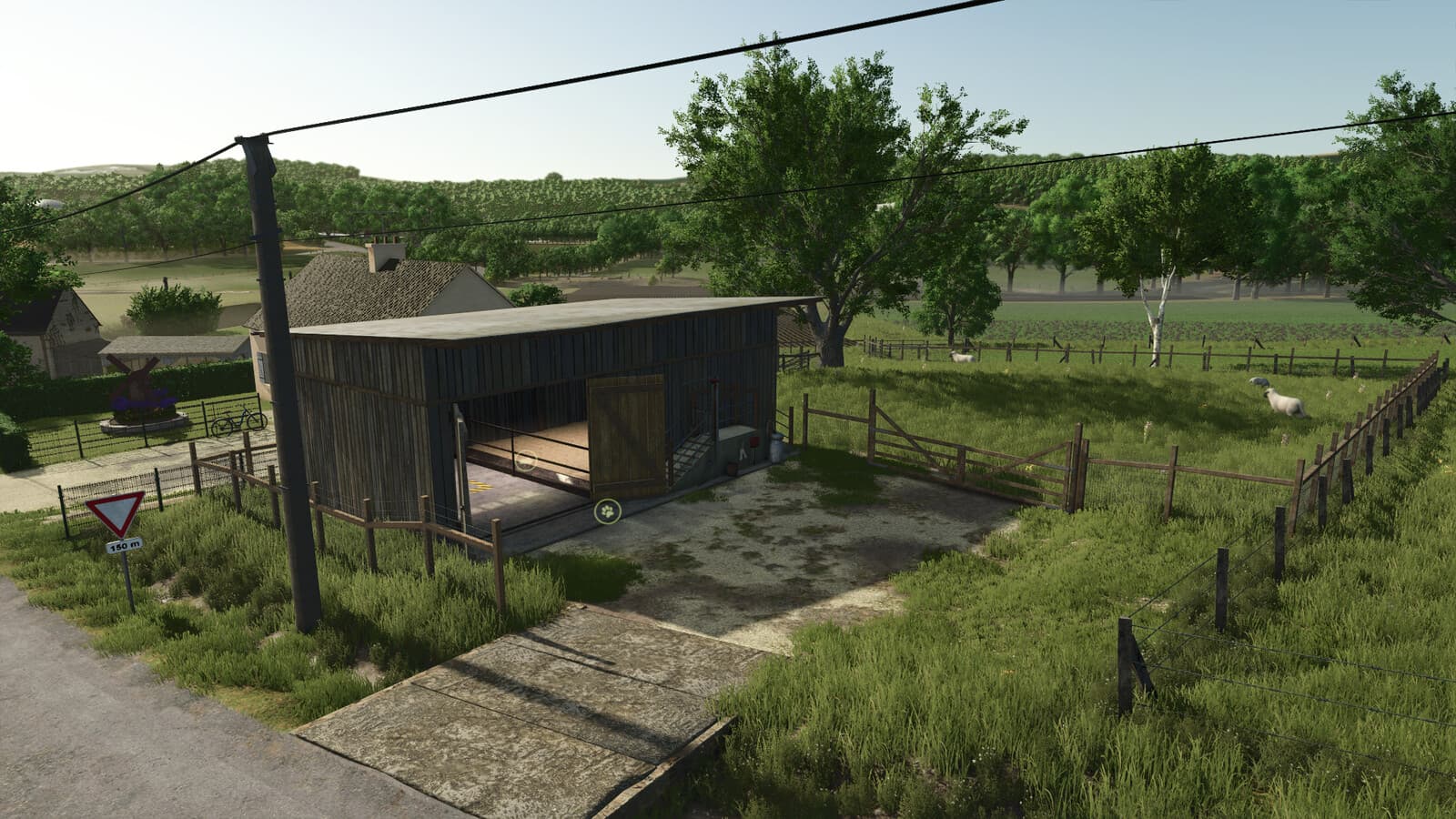 Old Wooden Sheepfold