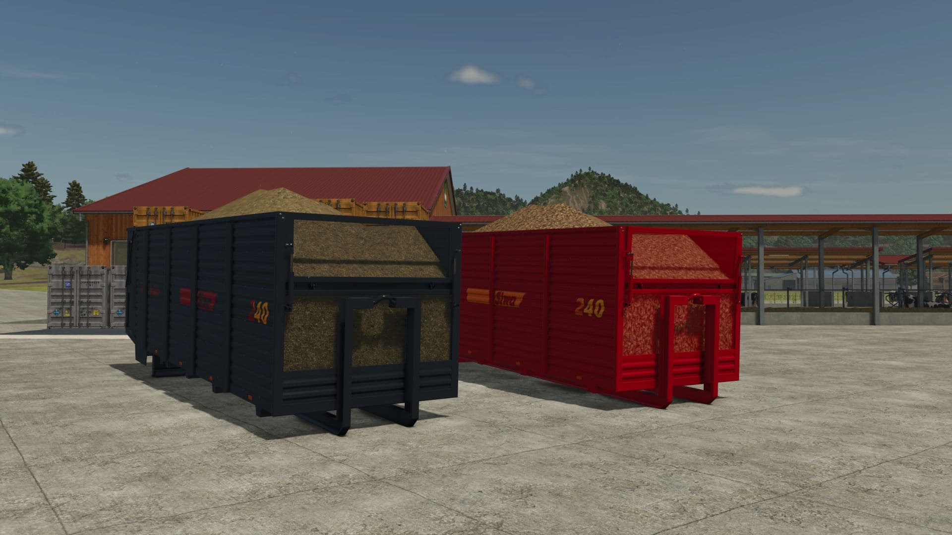 Schuitemaker Siwa 240 Hooklift Silage Container