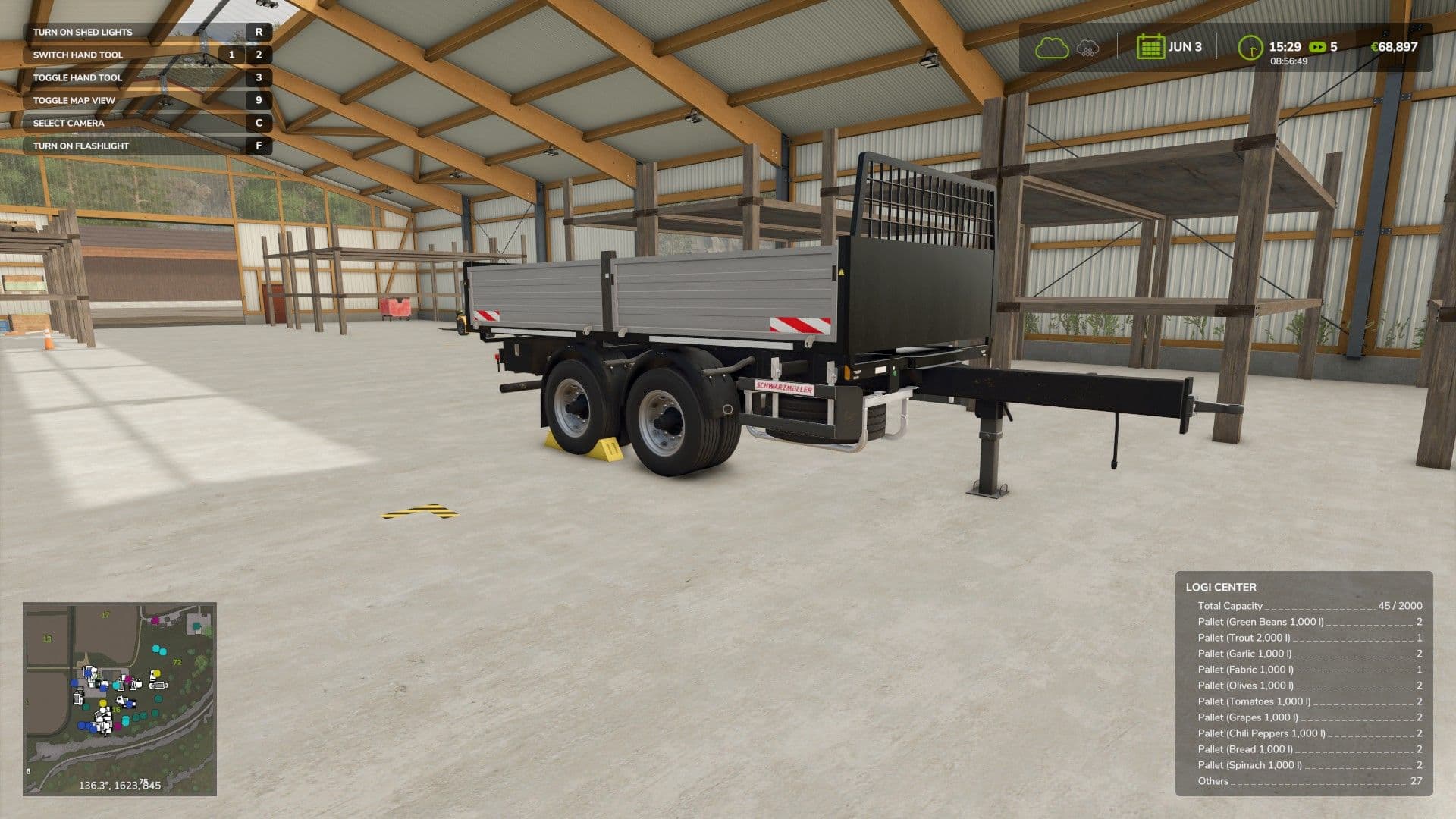 Schwarzmüller Tandem Multitrailer