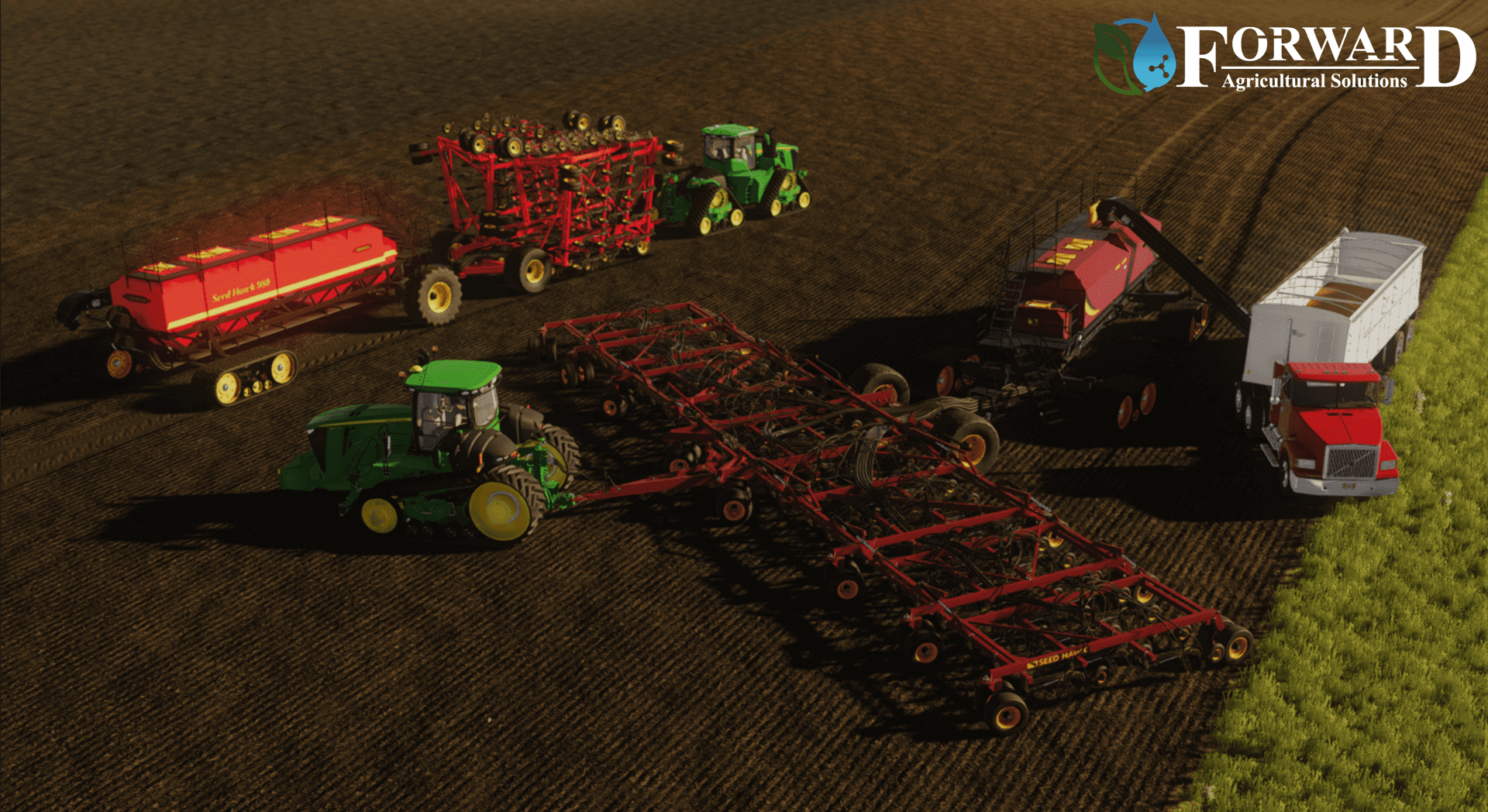 Seed Hawk 980 Air Cart with Additional Systems