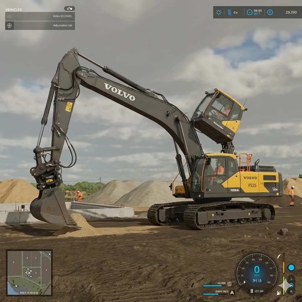 Volvo EC300EL VA verstellkabine