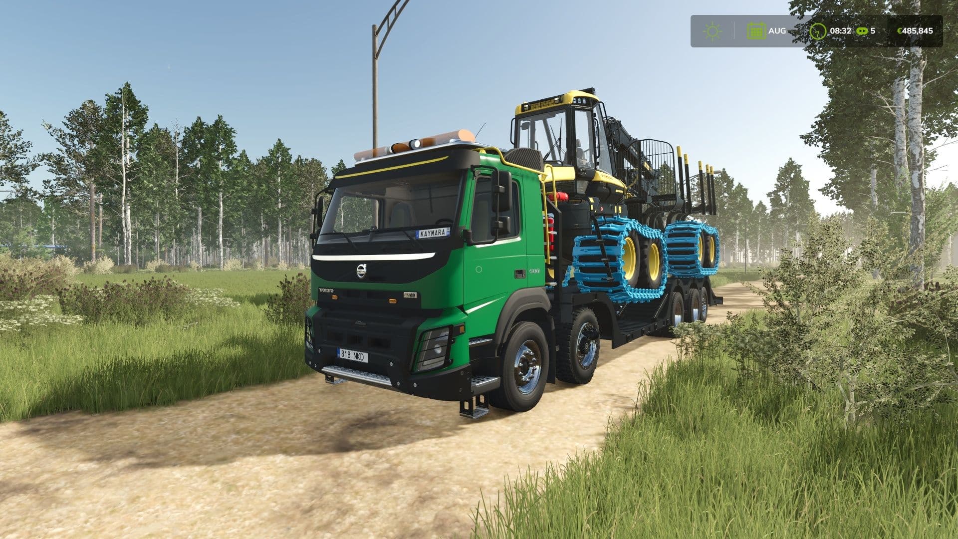 Volvo Metsäkonelavetti