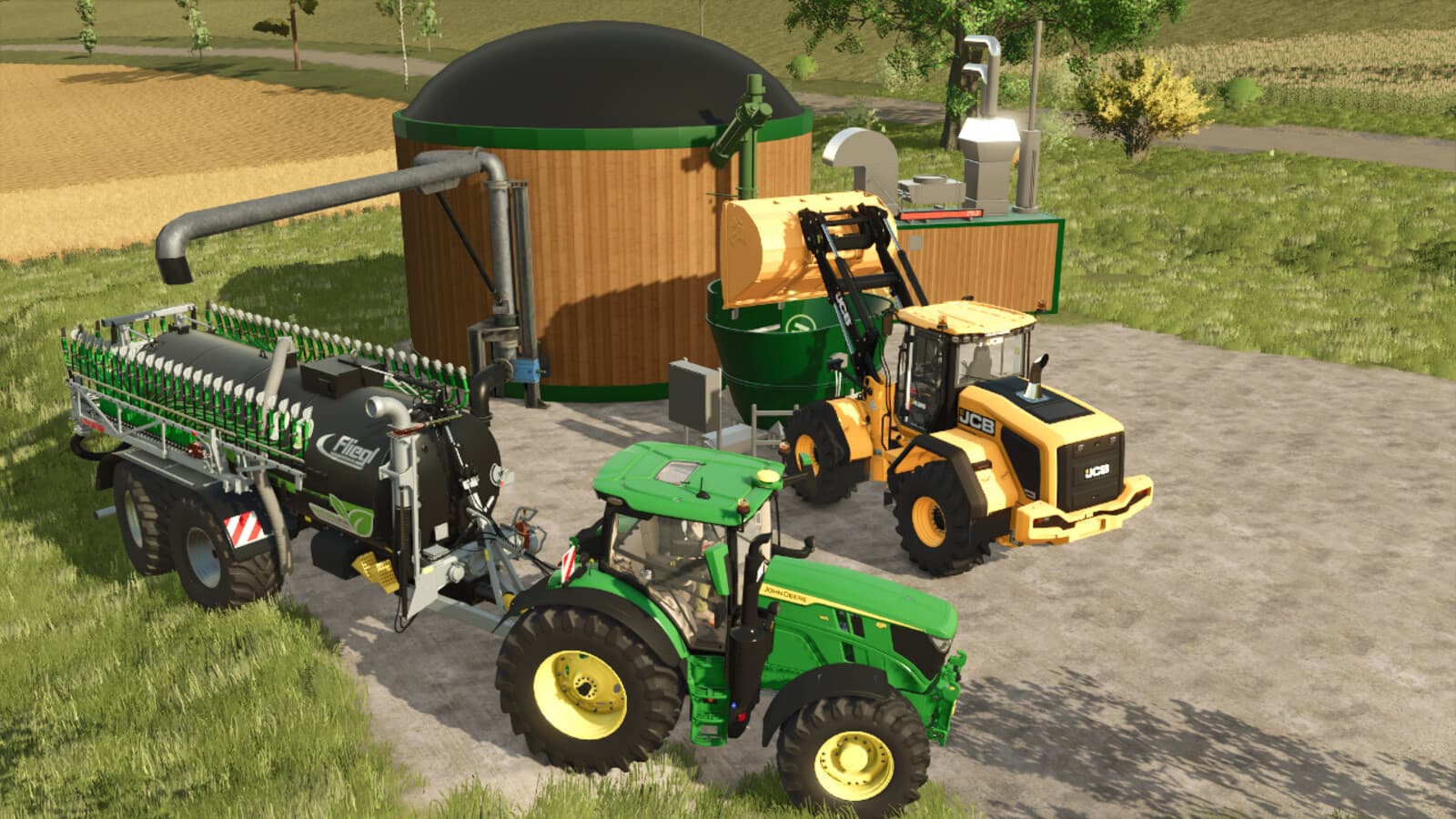 Wood-Biogas