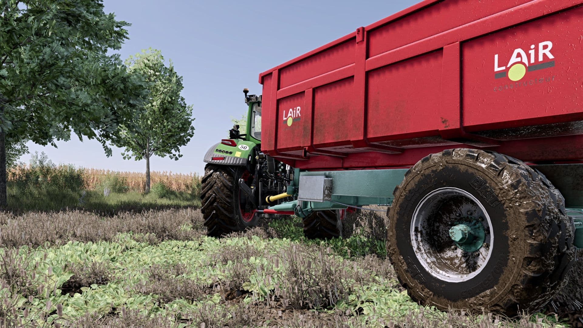 Added crop destruction