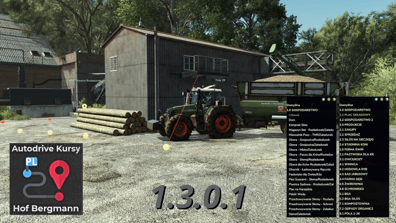 AutoDrive - Hof Bergmann 1.3.0.1 pl