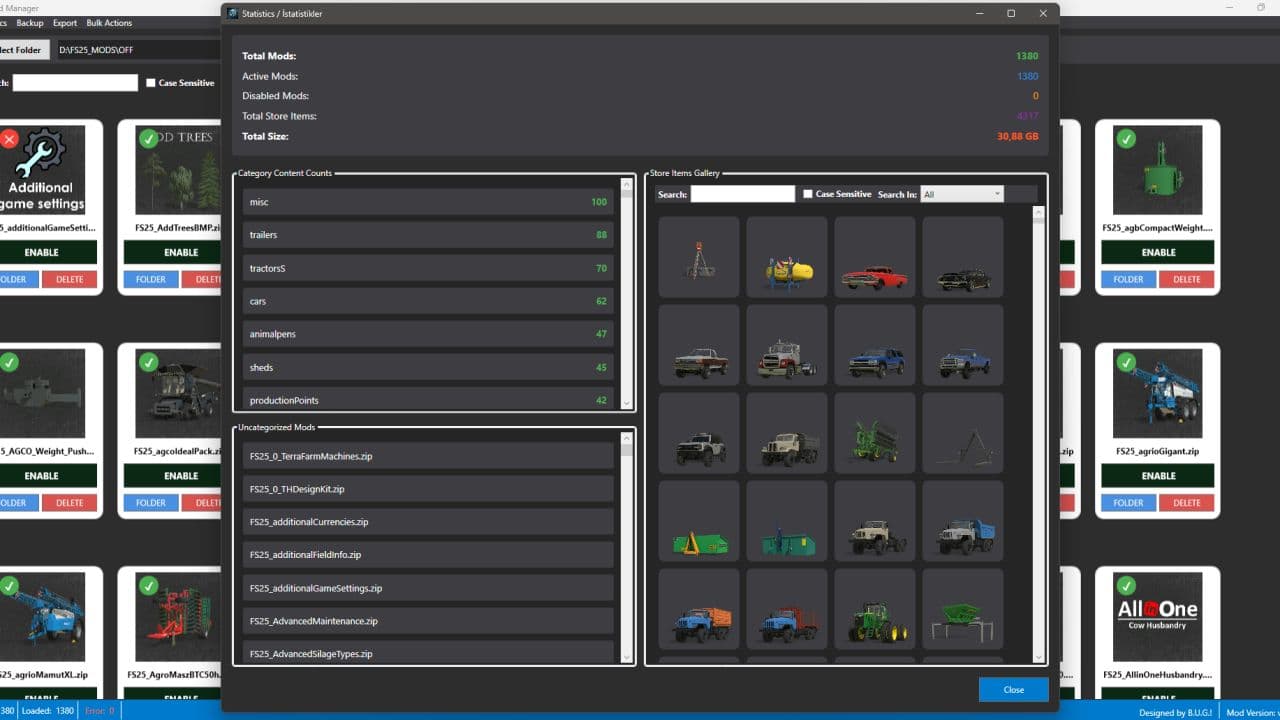 BUG ModManager