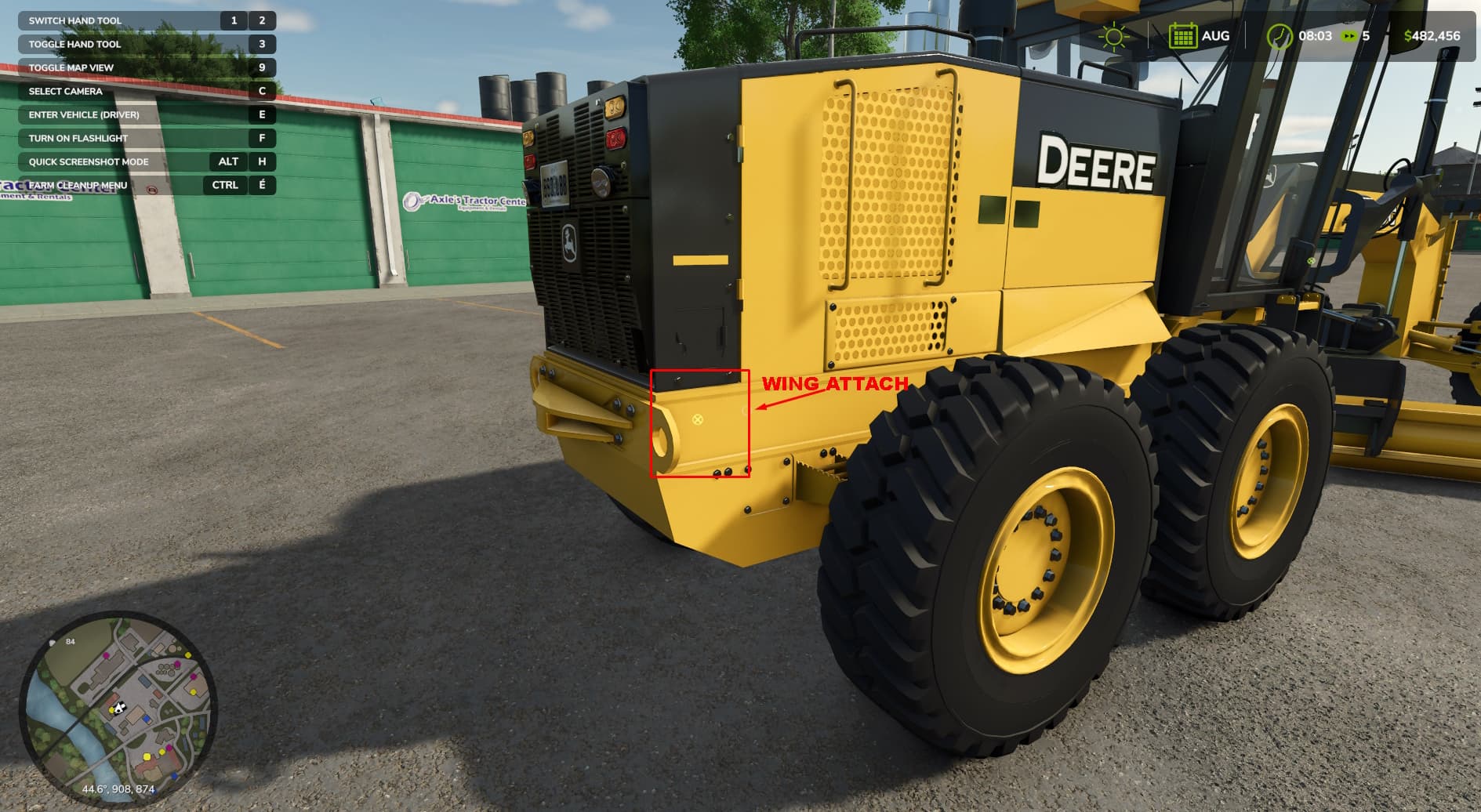 DEERE GRADER PACK