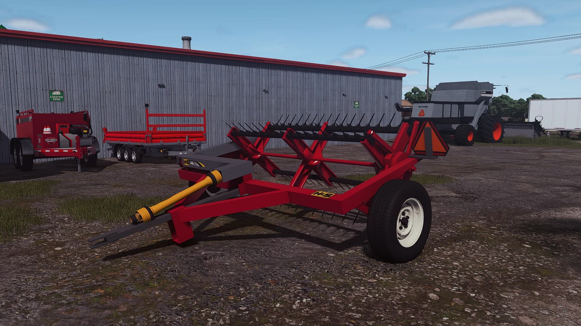 1986 H&S Hay Tedder