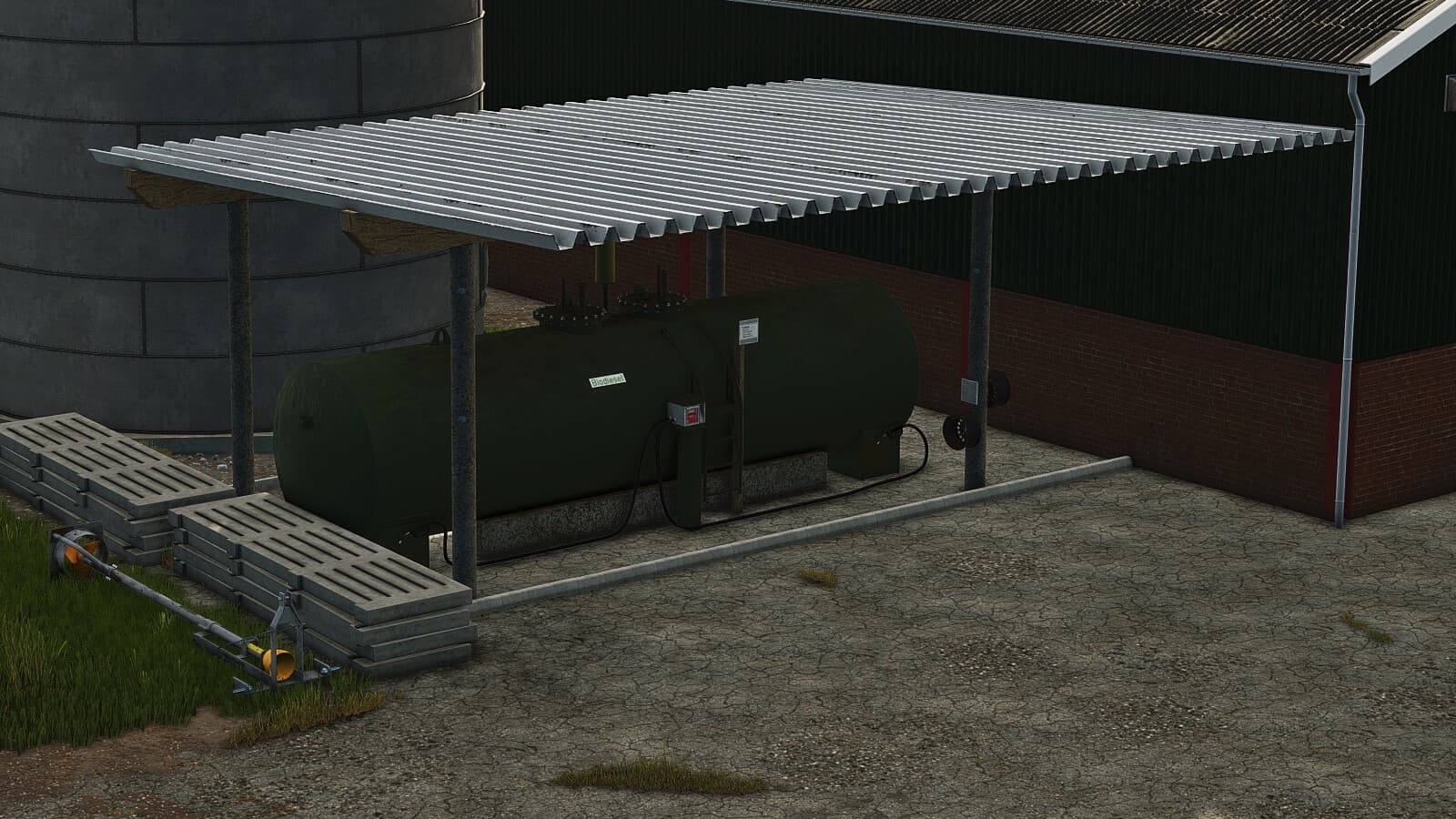 Large Farm Fuel Station