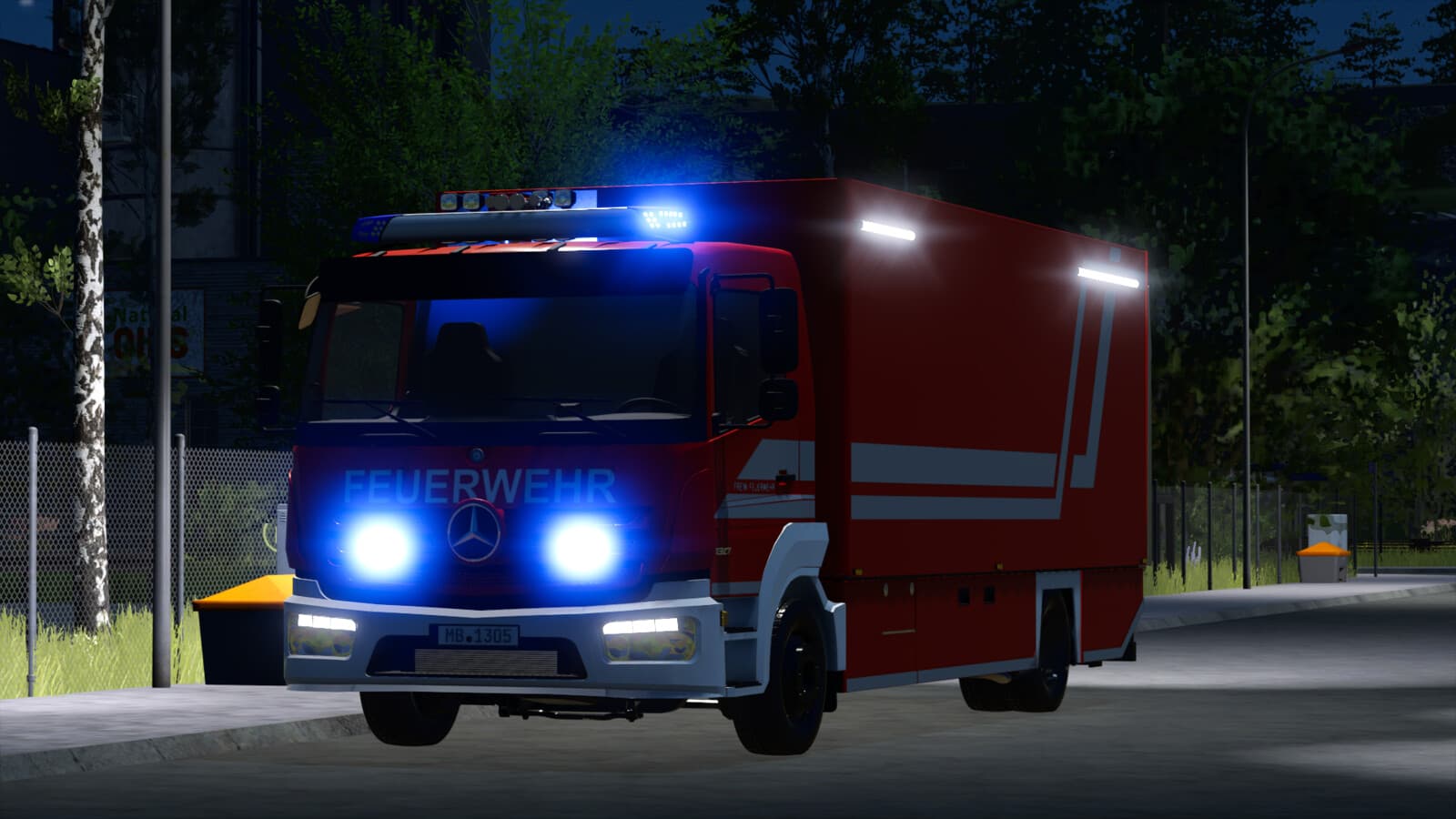 Mercedes Benz Trucks Logistic Vehicle