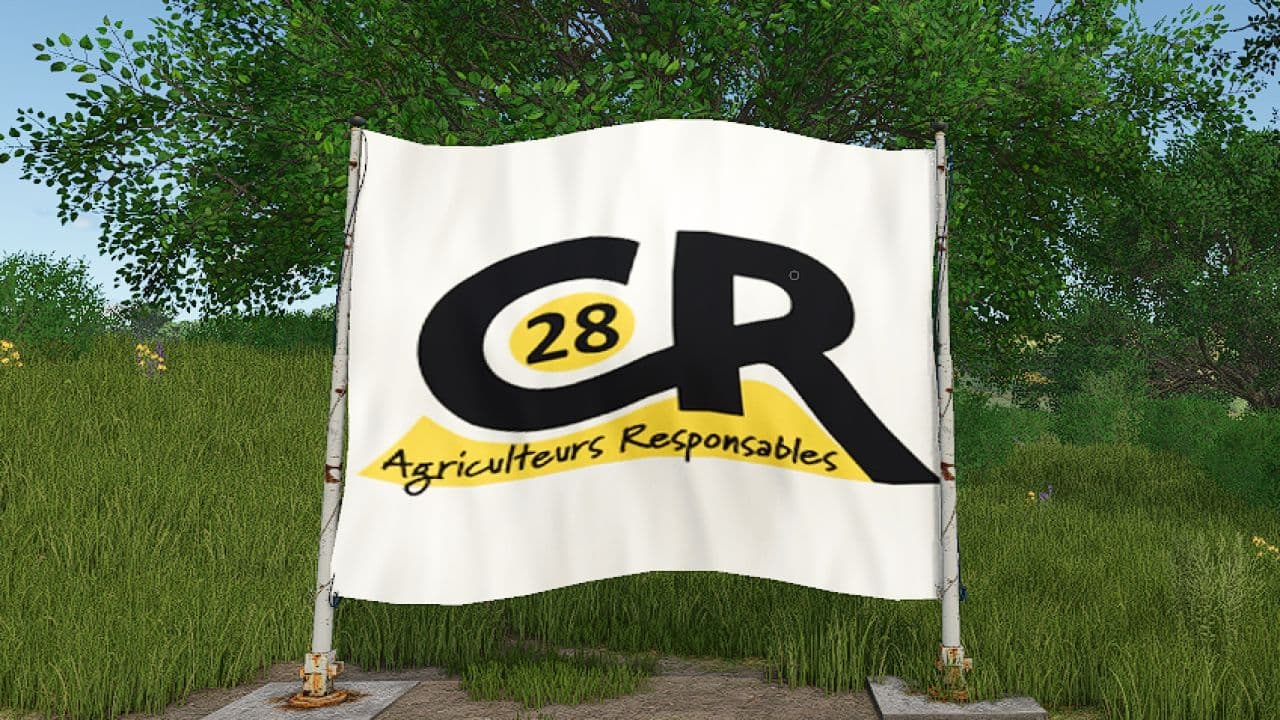 Placeable Rural Coordination 28 Flag
