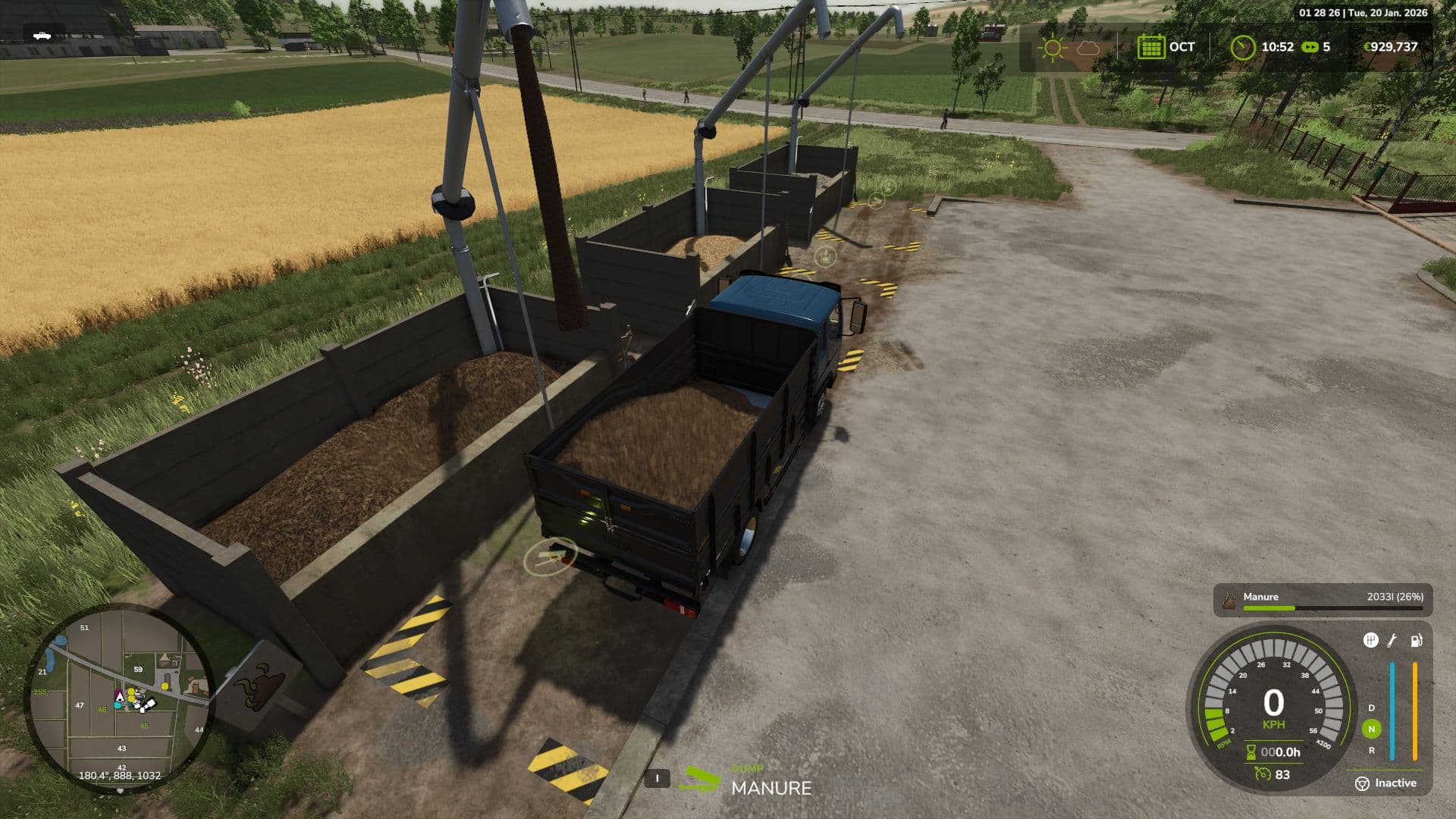 Small Handmade Stone Silo