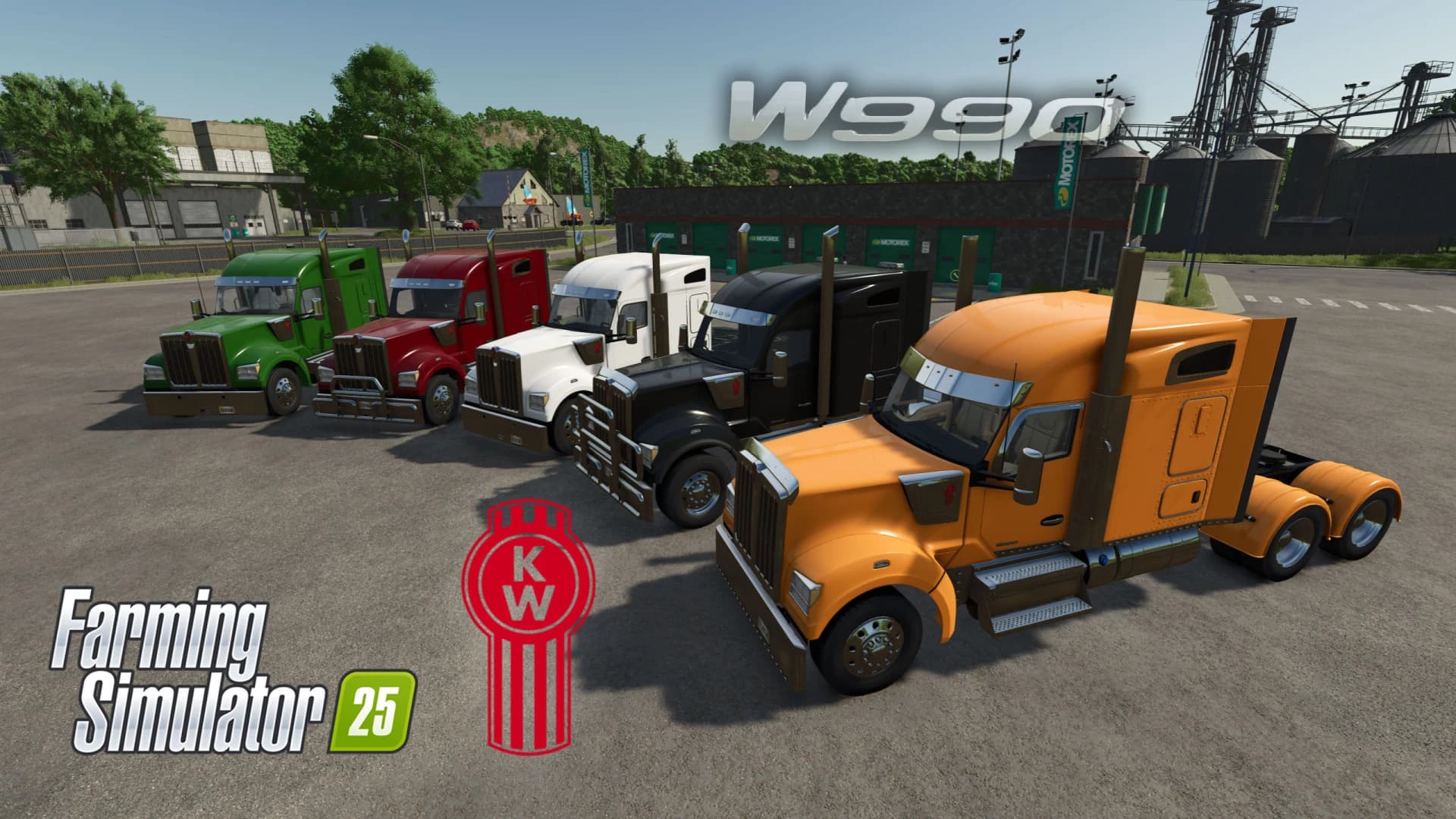 2020 Kenworth W990 - 76 Inch Mid Roof Sleeper