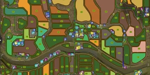 AD course for North German Land 4x
