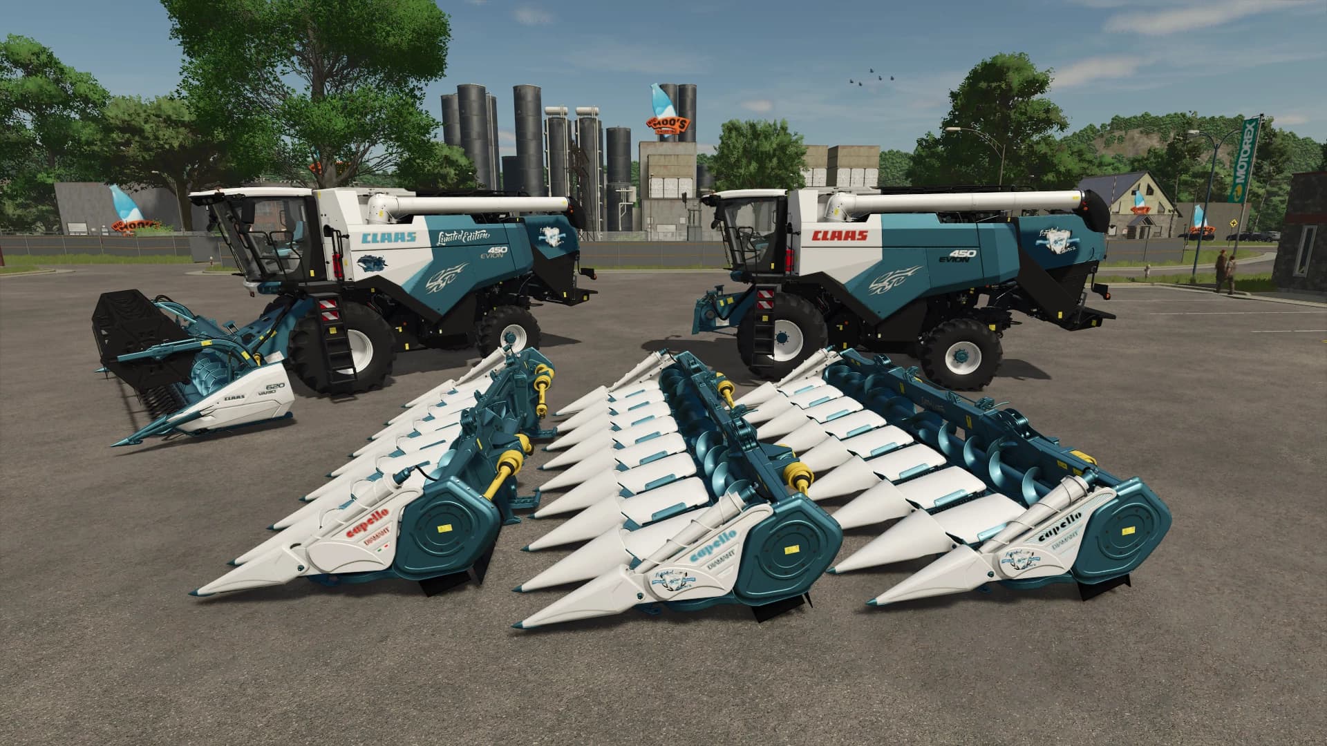 Claas Evion 450 Pack Limited Edition