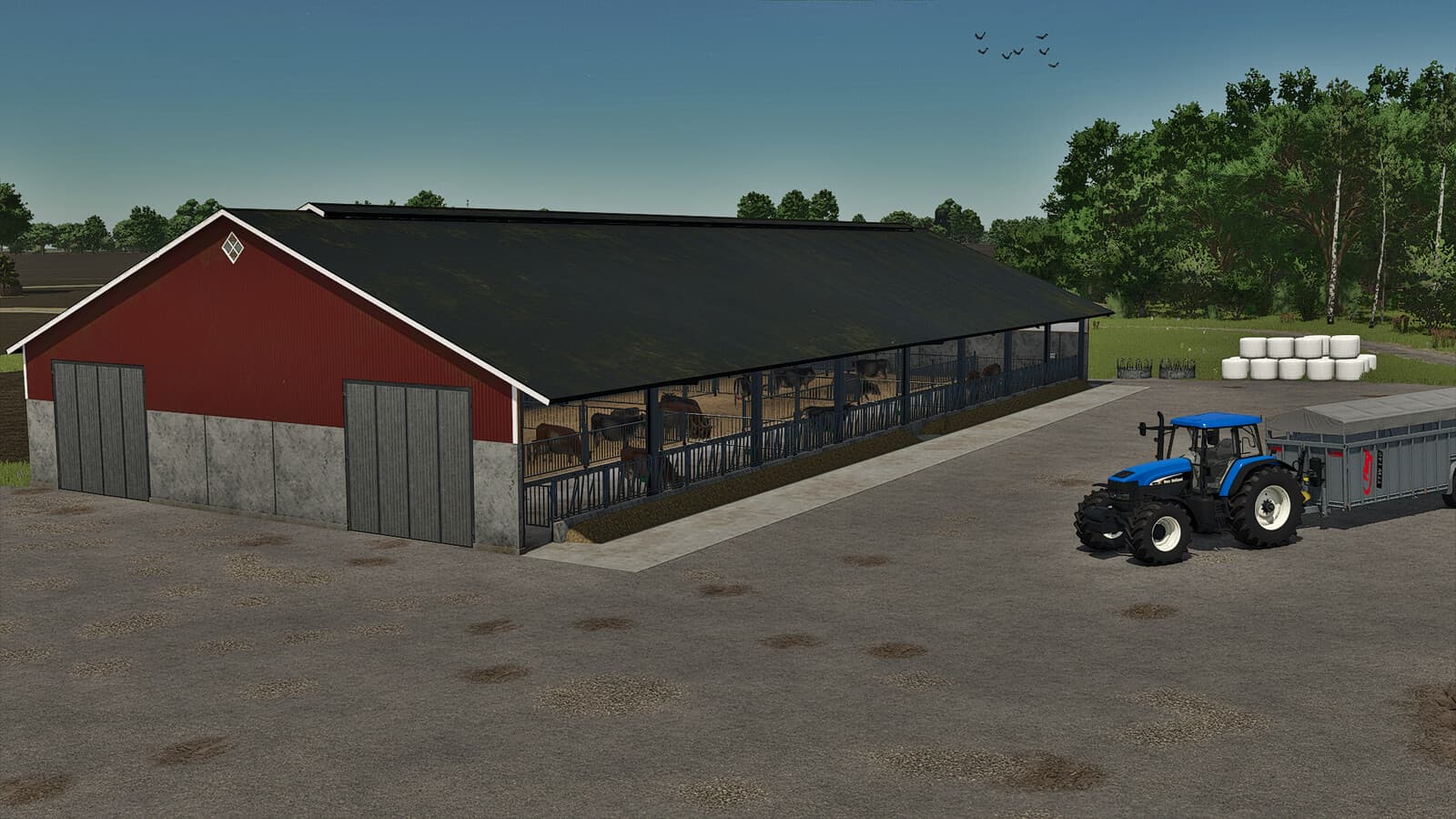 Deep-Bedded Cowshed