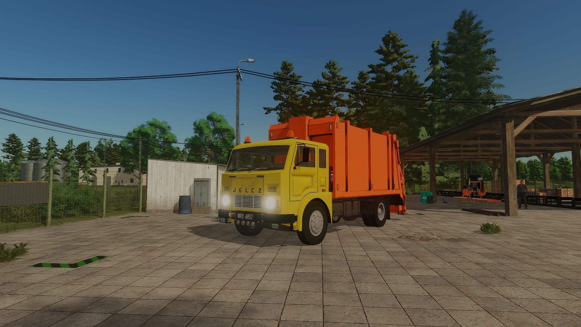 Jelcz 315M garbage truck