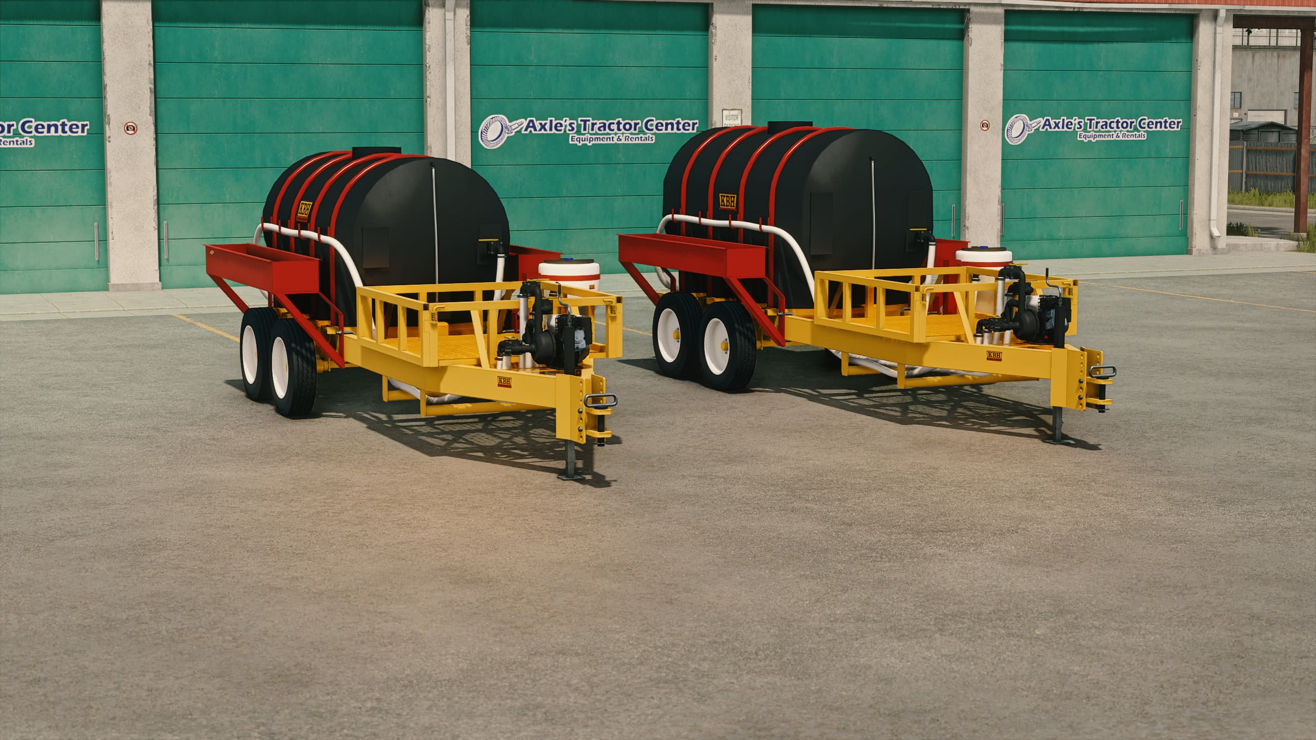 KBH 1610gal & 2010gal nurse trailer