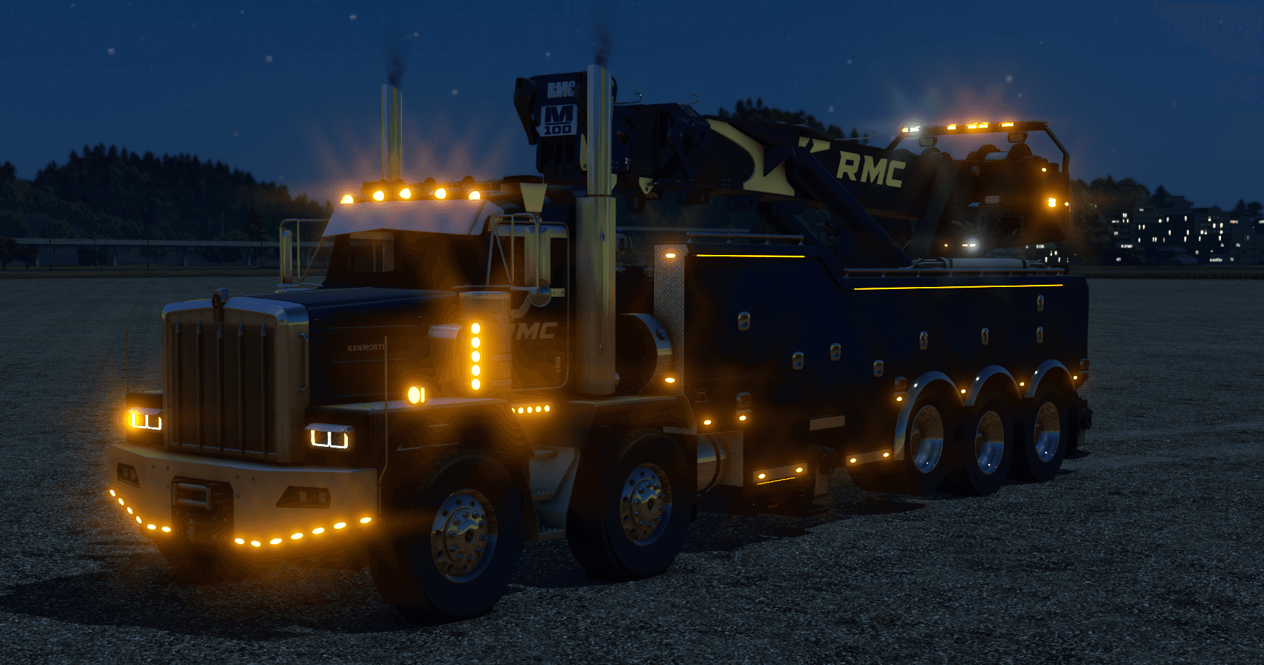 Kenworth C500 M100 Rotator truck