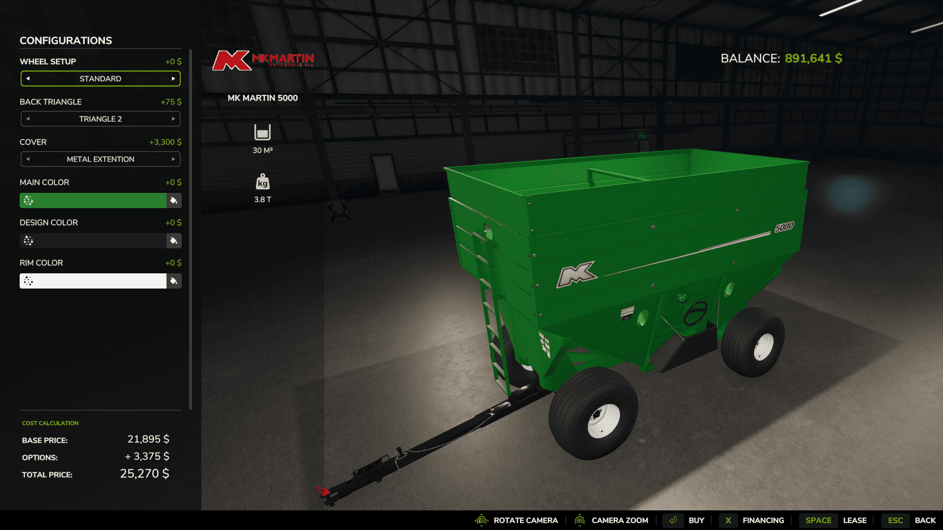 MK Martin 5000 Gravity Wagon