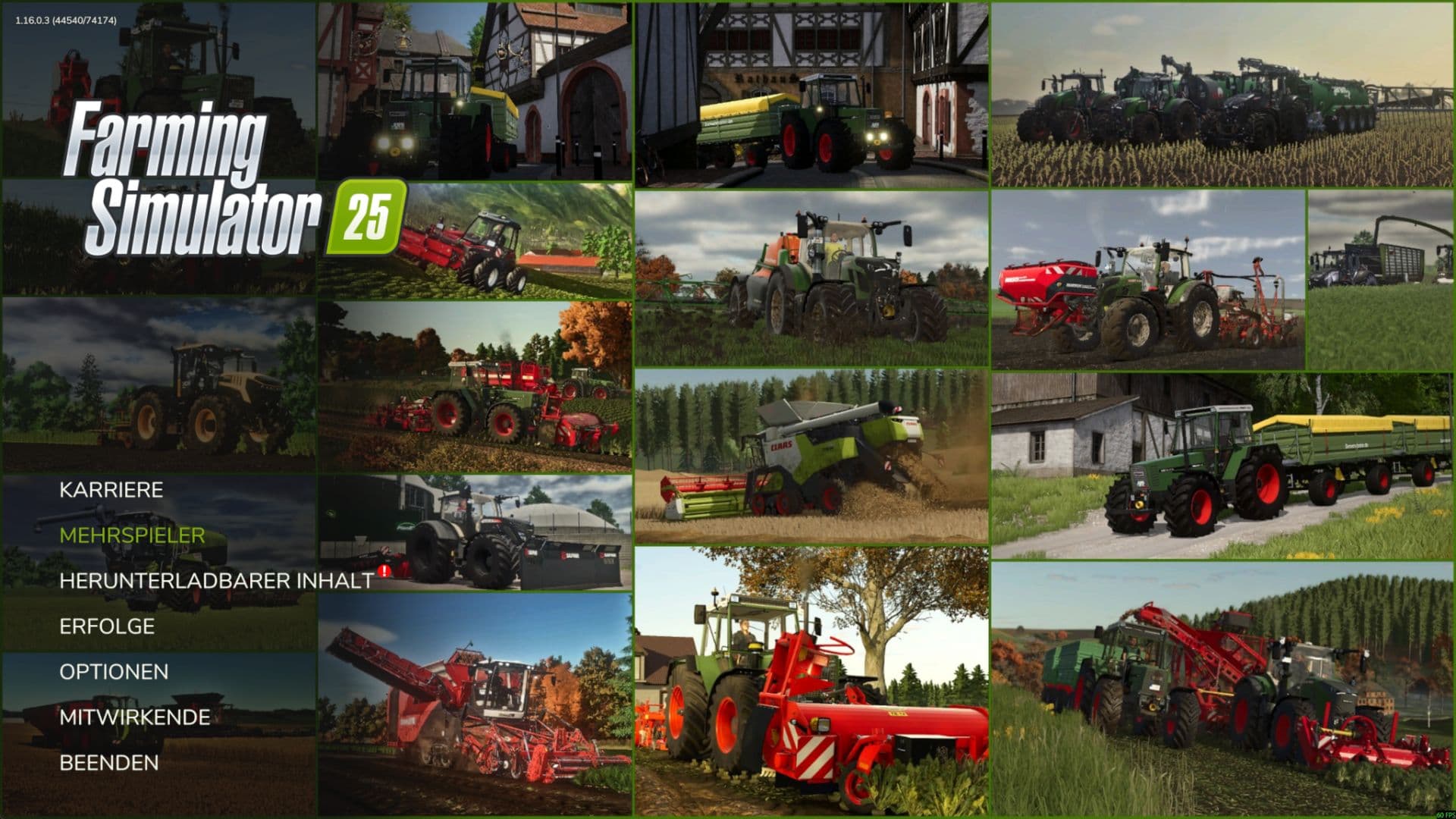 Main Menu Background Collage