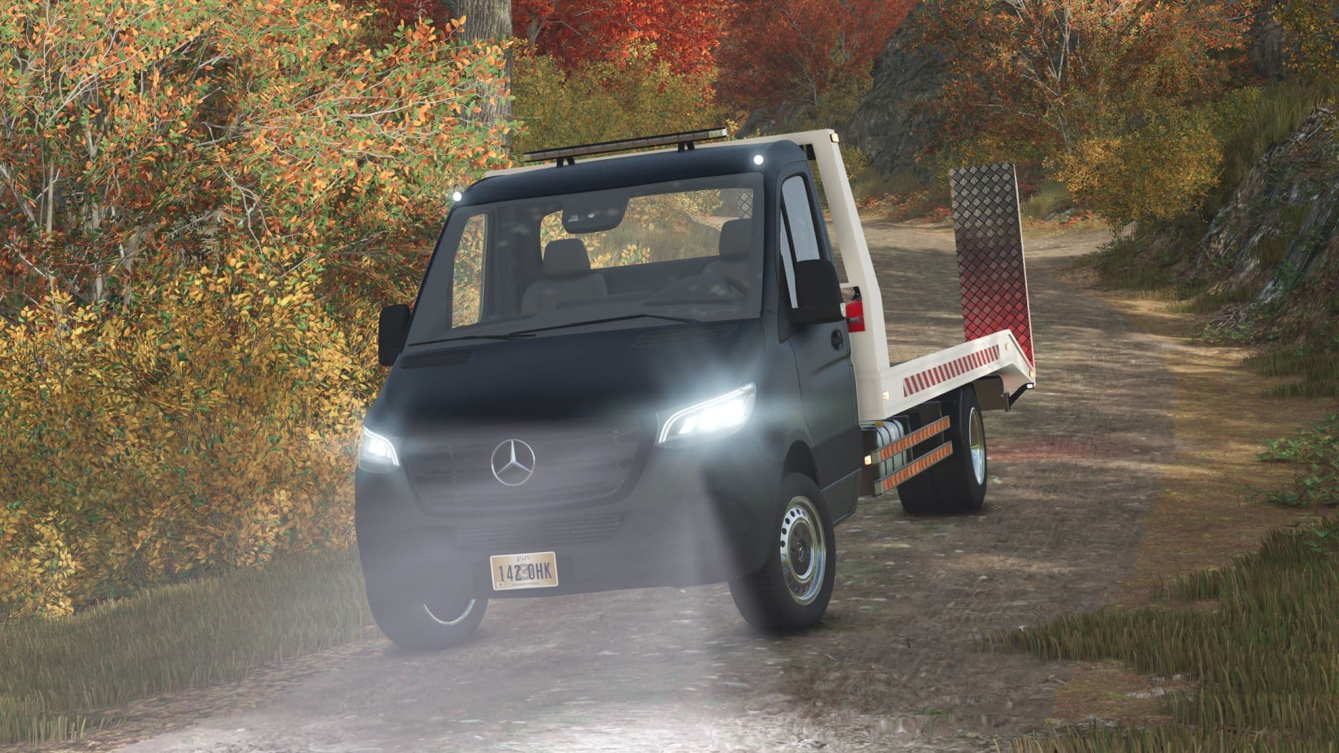 Mercedes-Benz Sprinter W910 tow truck