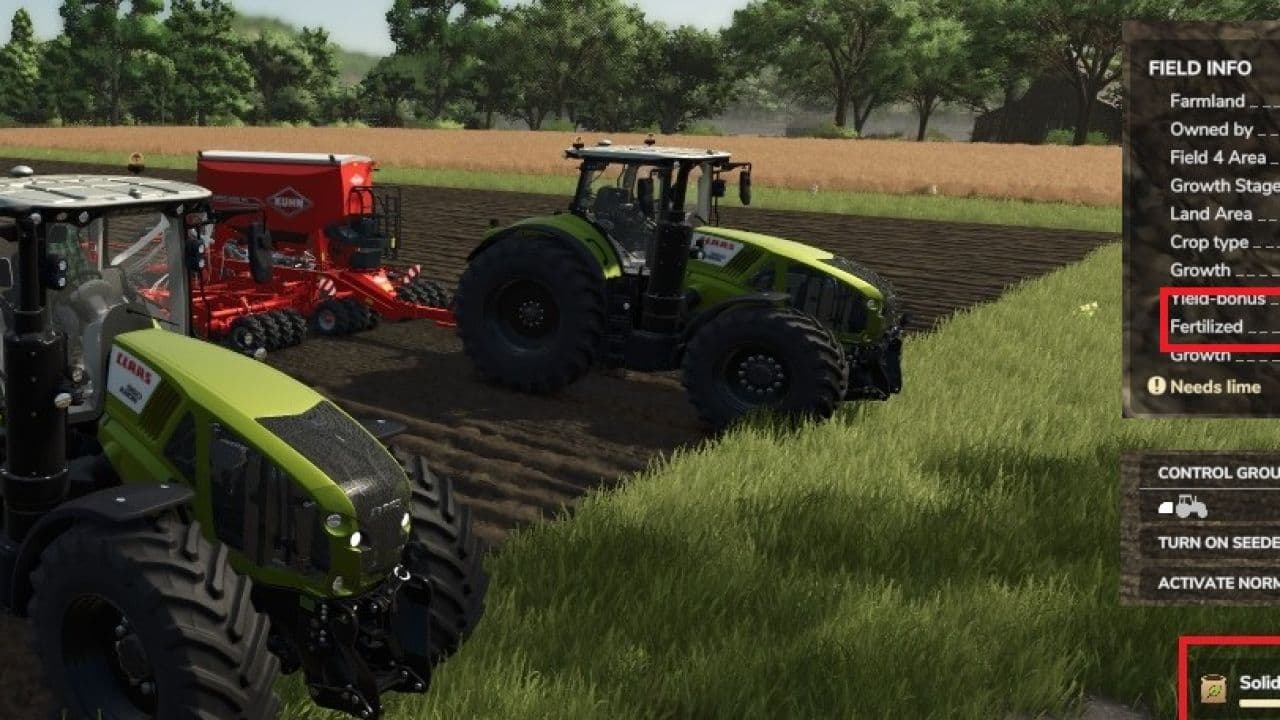 One Pass Fertilizing