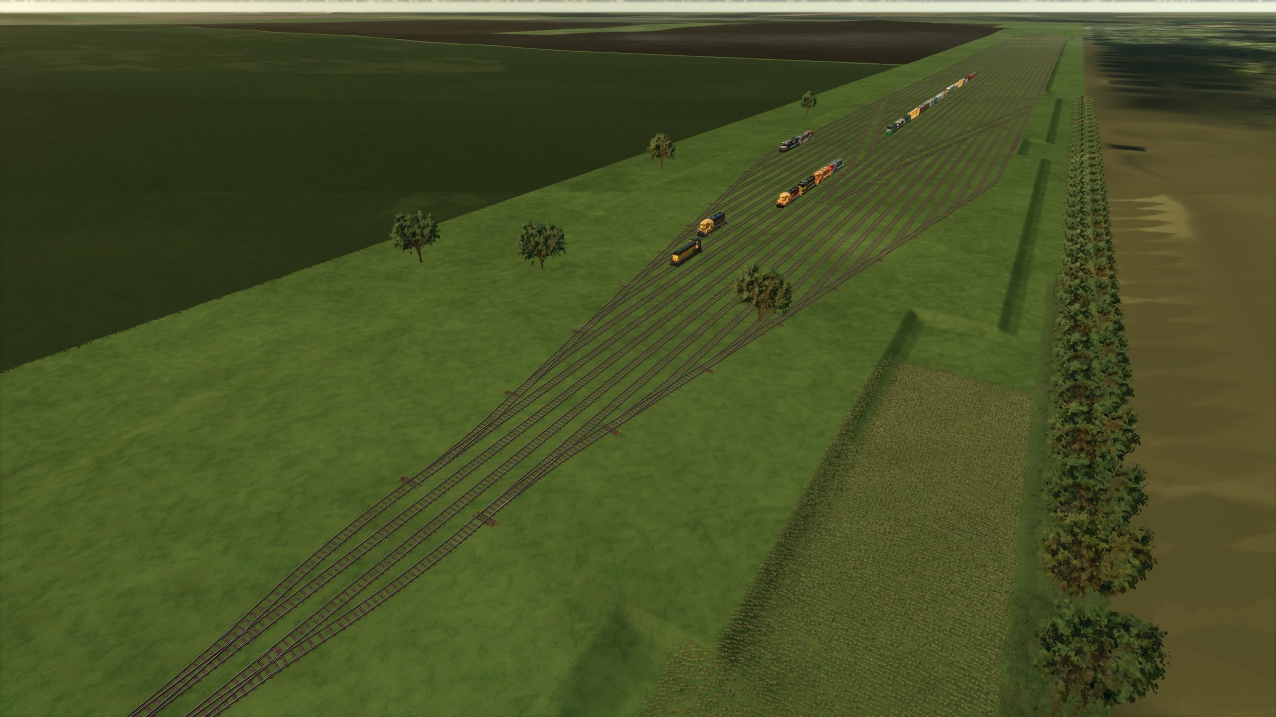 Placeable Railroad Track