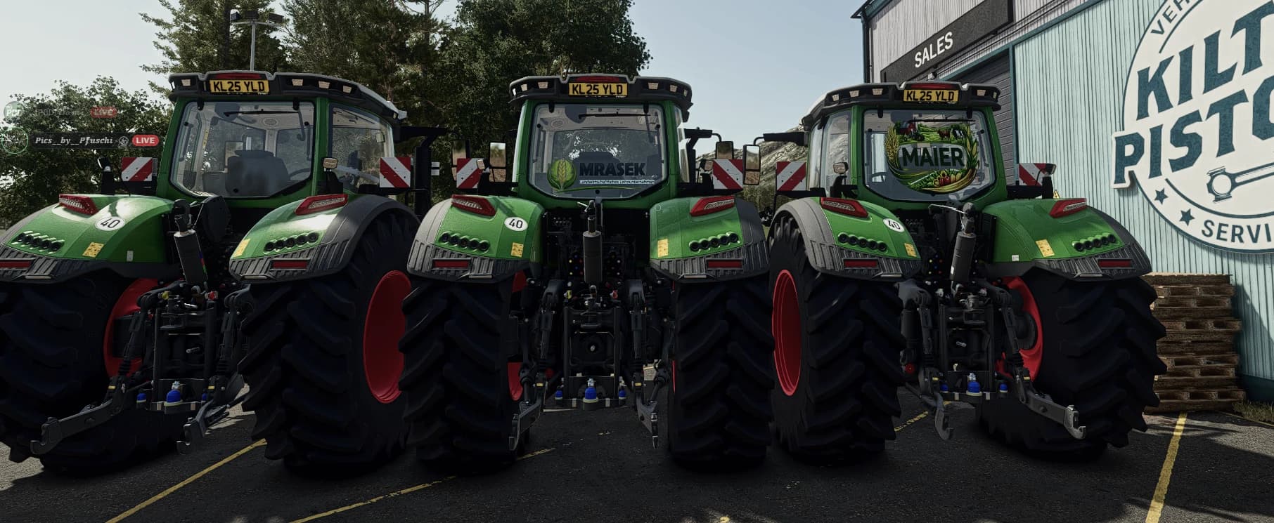 Stickers for vehicles/equipment/buildings
