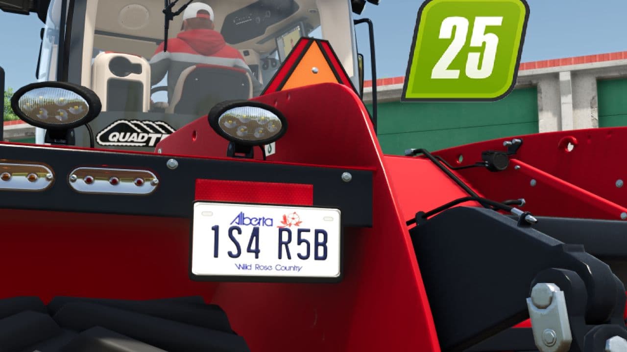 Alberta License Plate